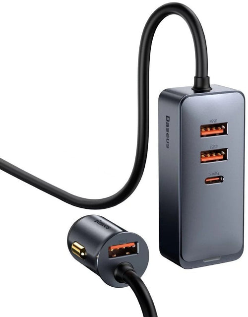 Baseus CCBTB0G Charger Dispositivo Mobile Phone Universal Grey Encendedor Cigarrillos Auto — image 1