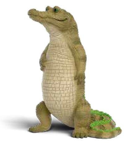 Schleich Figure Toy Rick Cocodrilo Escuela Animales Mágicos 14913