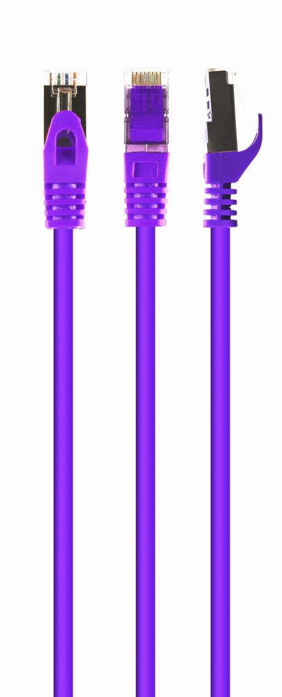 Gembird Network Cable RJ45, CAT.6A, FTP, Lszh, 1M, Purpura