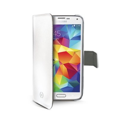 Celly Wally Case For Galaxy S5 Mini 11,4CM (4.5) Case Cartera White — image 1