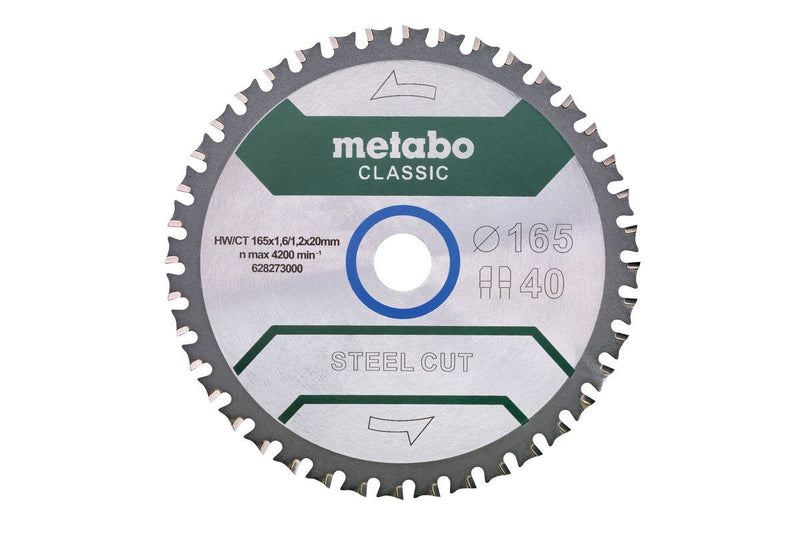 Metabo Hoja Saw Steelcutclassic 165X20 Fzfa/Fzfa 4