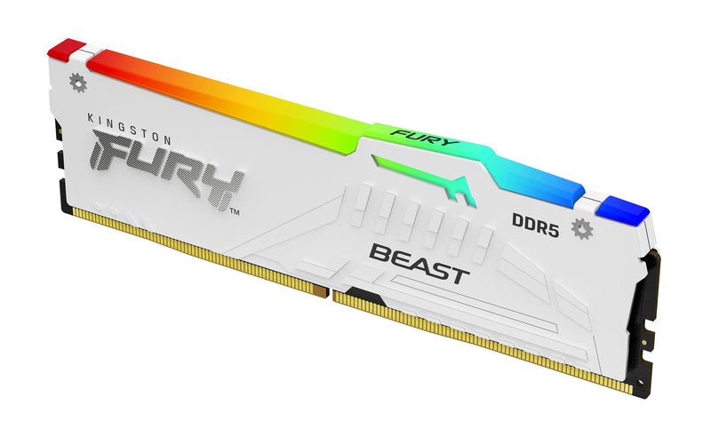 Kingston Memory DDR5 Technology Fury Beast RGB 32GB 1 X 32GB DDR5 Ecc