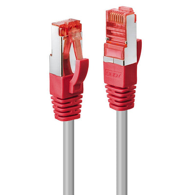 Lindy Network Cable CAT.6 Crossover S/FTP Grey/Red 2.00M — image 1