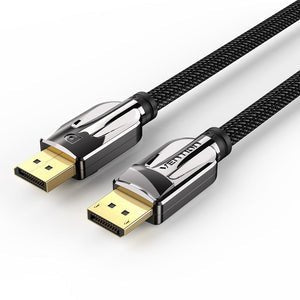 Vention Hcabg 2x DisplayPort Mesko-meski, 8K 60HZ, 1.5M (czarny)