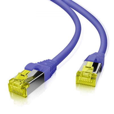 Helos Network Cable S/FTP CAT.6A Lila 10,0M — image 1