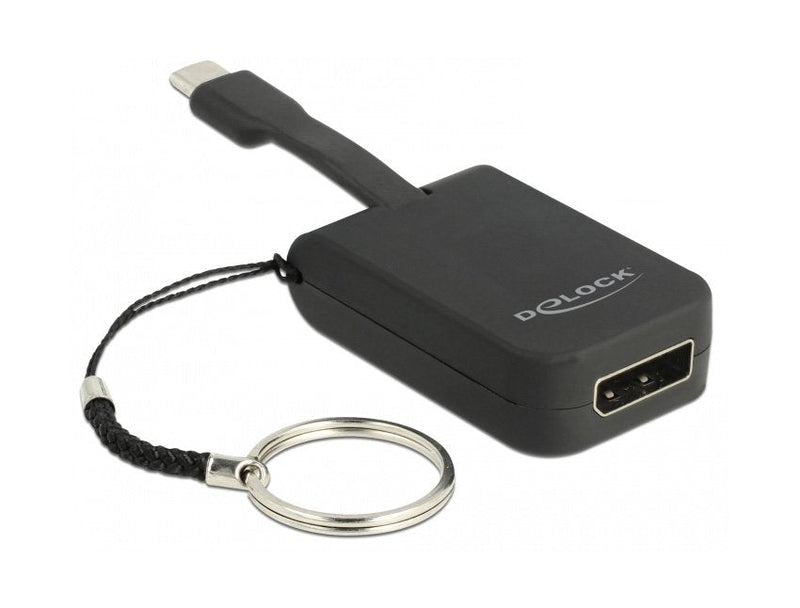Delock 63940 Adapter USB Type-c ™ DisplayPort (modo DP Alt) 4K 60 HZ - Keyring