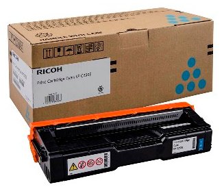 Ricoh Toner Aficio Sp C250/Dn/e/Sf/Sfw/C260 (407544) Cyan