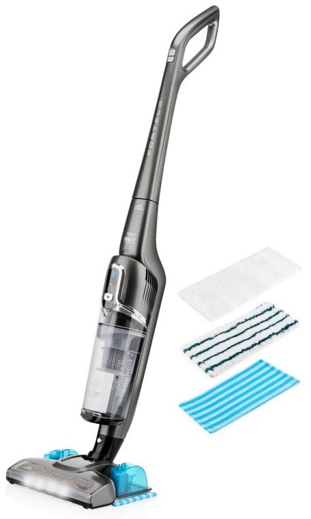 Eta ETA624590000 Aspiradora Mano Fortelo, Wireless Battery Life 50 Min., Depósito Polvo 1 L, Grey