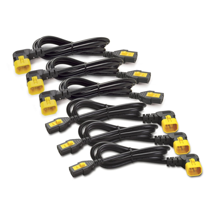 Apc Cable Power IEC 60320 C13 a IEC 60320 C14 10A 1.22M Connector 90° Black P/N: SCL500RMI1UC SCL500RMI