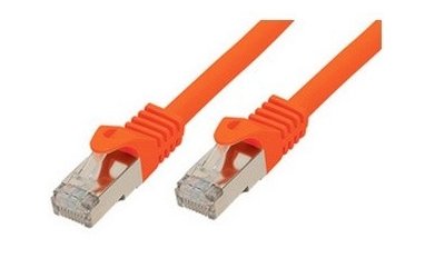 Shiverpeaks Basic-s Network Cable Orange 1M CAT.7 S/FTP (s-STP) — image 1