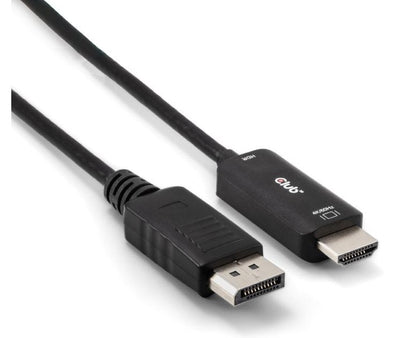 Cable CLUB3D DisplayPort 1.4 HDMI Hdr 4K60HZ Aktiv 2M — image 1
