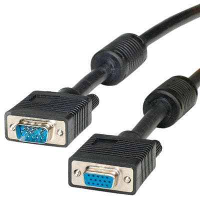 Roline VGA-cable HD15 St - Bu With Ferritkern 2M — image 1