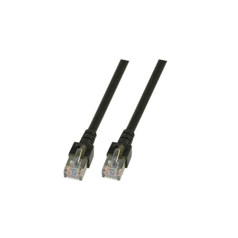 Efb RJ45 Network Cable Sf UTP, CAT.5E, Pvc, Cca, 7,5M, Black