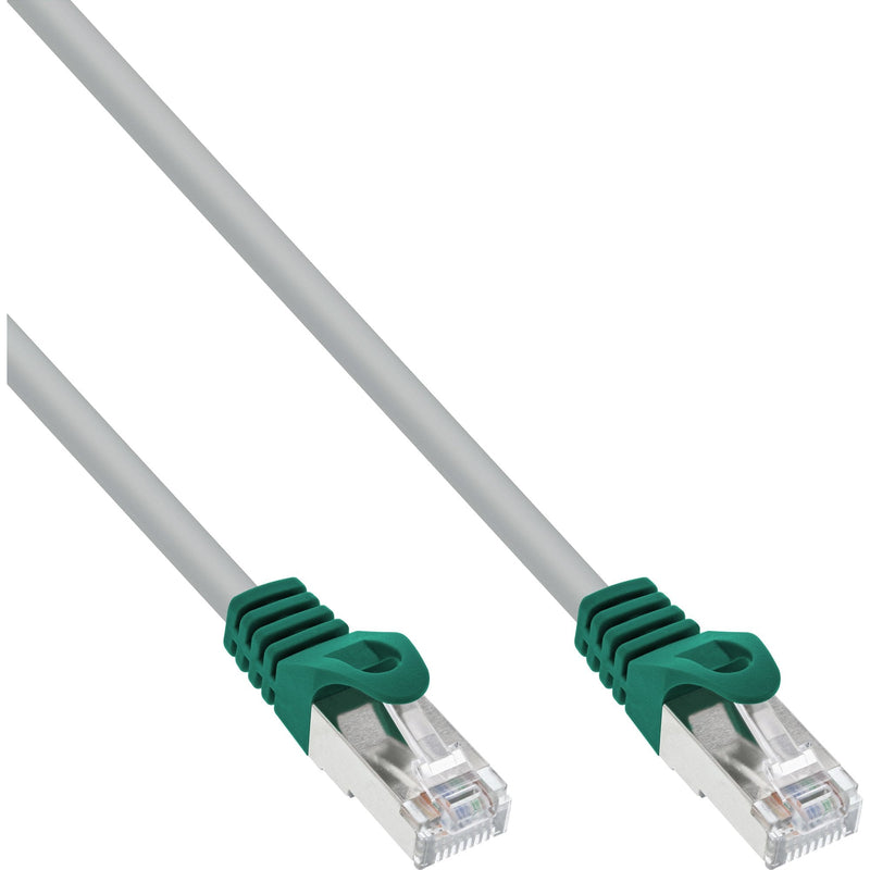 Inline Crossover Network Cable - Sf/UTP - CAT.5E - Grey - 0,5M