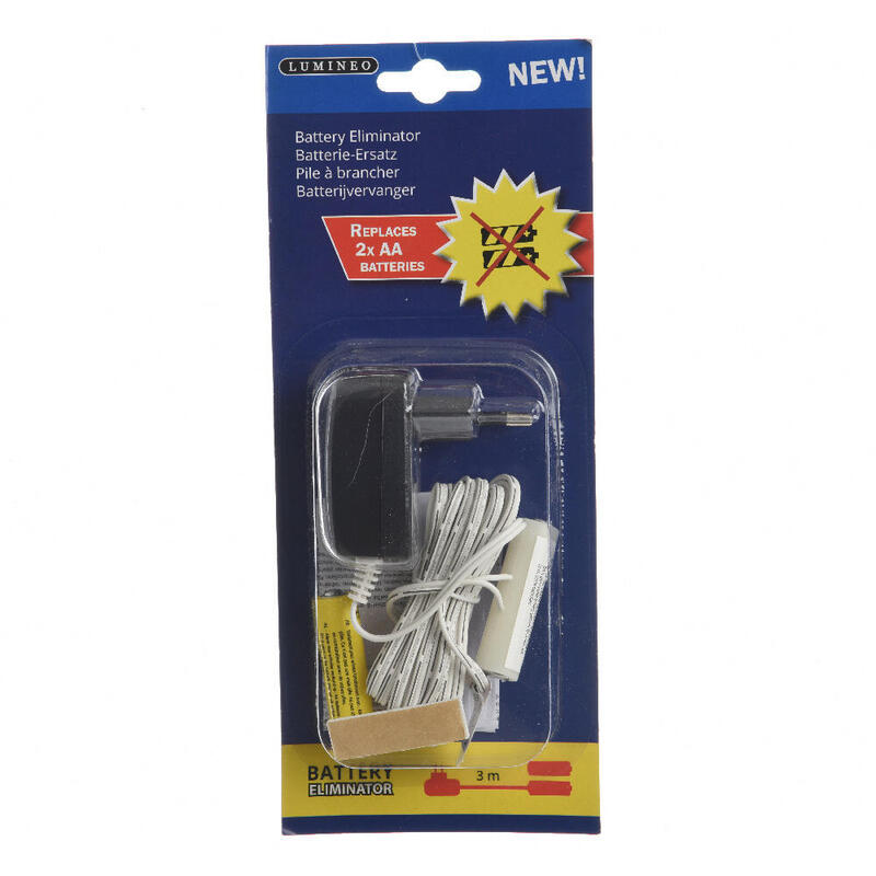 Eliminador Batteries 3V Indoor Productos With 2XAA