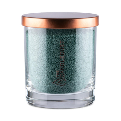 Emerald Green Unscented Candle in Glass, 160g