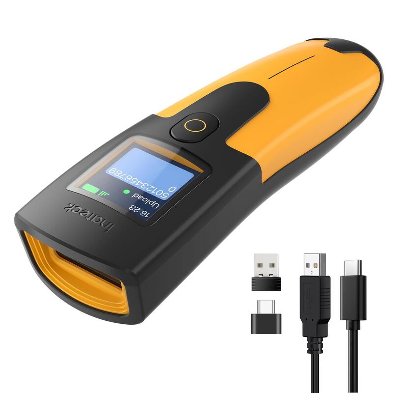 Inateck Scanner Codes Barcodes Nano 230D Wireless 1D Bluetooth USB