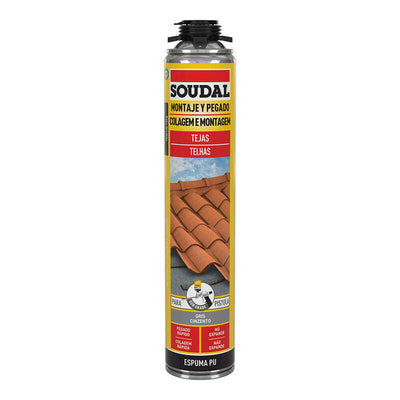 Espuma Teja Pistola Grey 750ML Soudal — image 1