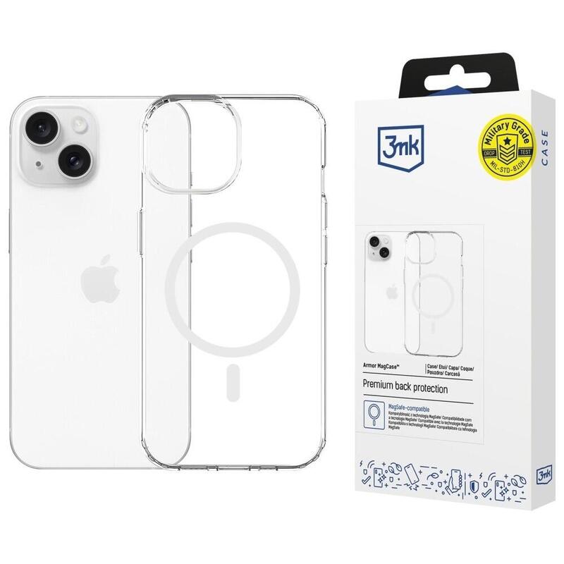 Etui Armor Magcase Iphone 13/14 Magsafe Transparent