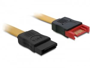 Delock Cable Extensión SATA 6GB/S Male SATA Female 50CM Yellow