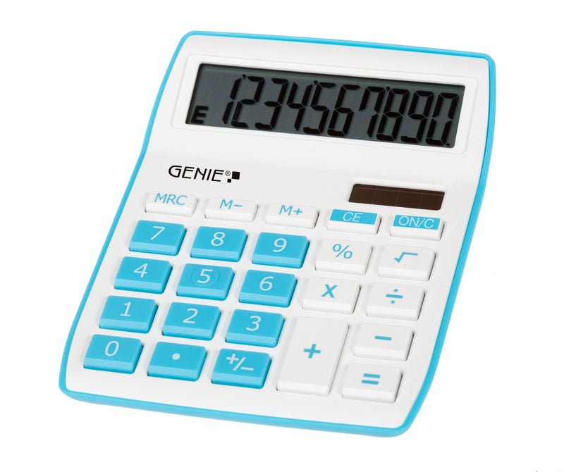 Genie Calculator Desk 840B Blue