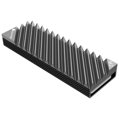 Jonsbo M.2-3 Grey Disipador Thermal/Radiator SSD M.2 Black Grey — image 1