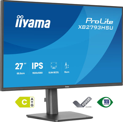 Iiyama Monitor Prolite XB2793HSU-B1 27 1920 X 1080 Pixels Full HD LED Black — image 1