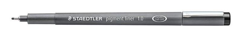 Staedtler Marker Calibrado Pigment Liner 1.0MM Black -10U-