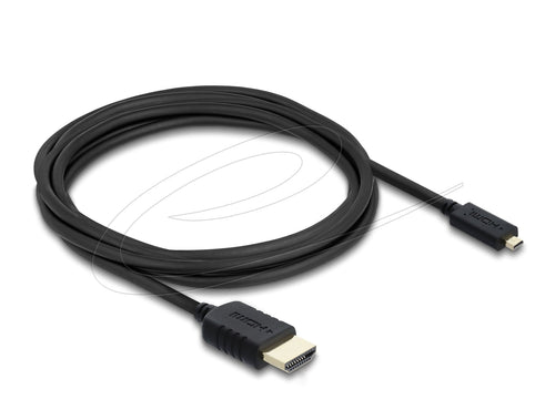 Delock Koaxiales High Speed HDMI Cable HDMI Male a Micro HDMI Male 8K 60 — image 1