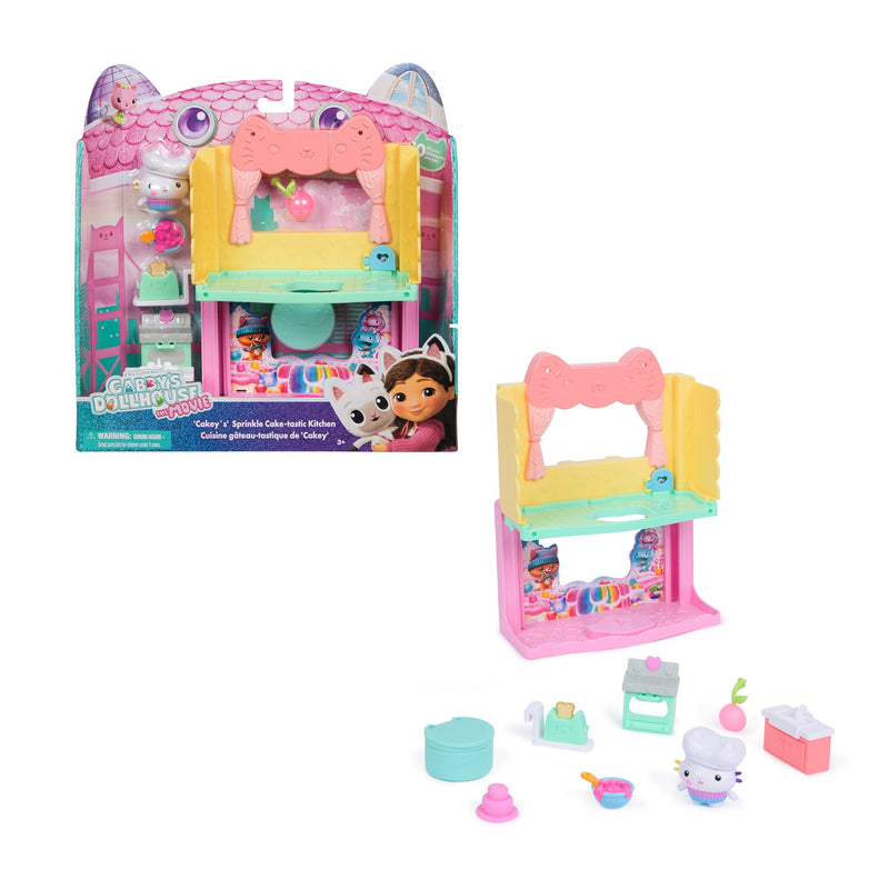 Spin Master Gabby's Dollhouse: The Movie - Portal Room Dulce Kitchen Kuchi, Figure Toy 6074281