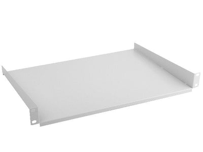 Lanberg Tray Fixed AK-1008-S Cabinet Rack 19'/48.26CM 1U 483*315MM Up To 20KG Charging Grey — image 1