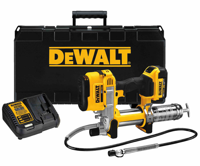 Dewalt DCGG571M1-QW Pistola Engrasadora Xr 18V With 1 Battery Li-ion 4, 400W, Multicolour