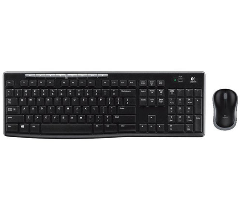 Logitech MK270 Wireless Combo Set Of Keyboard And Wireless Mouse 2.4GHZ Húngaro — image 1