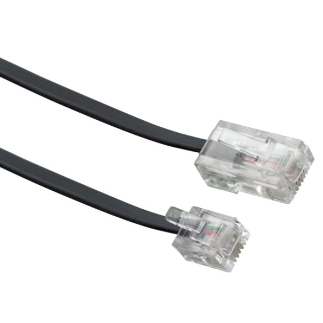 Schwaiger Cable Módem RJ11 6P2C - RJ45 8P2C 3M Black