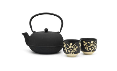 Bredemeijer Tetera Teeset Sichuan 1,0L Gusseisen + 2 Porzelanb. 153013 — image 1