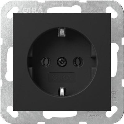 Gira 4188005 Schuko System 55 Black M — image 1