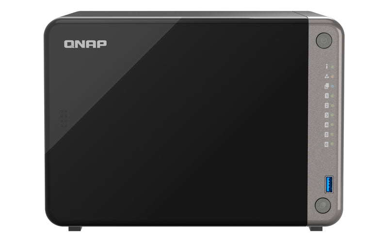 QNAP TS-AI642 Server NAS 6 Compartimentos SATA 6GB/S RAID 0 1 5 6 10 50 Jbod RAM 8GB Gigabit Ethernet / 2.5 Gi