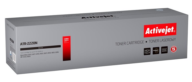 Activejet Toner ATR-2220N (reemplazo Ricoh 2220D 885266 - Supreme - 11,000 Páginas - Black