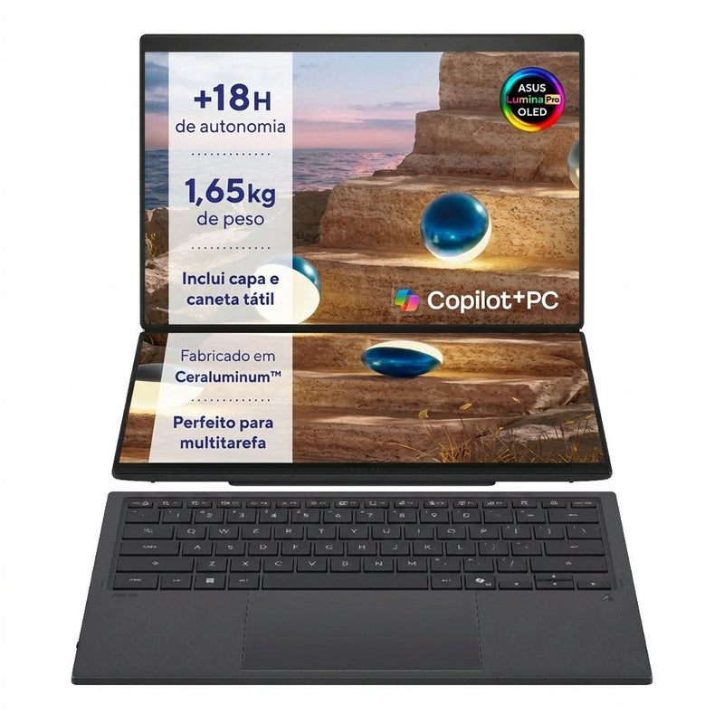ASUS Laptop Zenbook Duo UX8407AA 14 Ultra 9 285H 32GB Dd