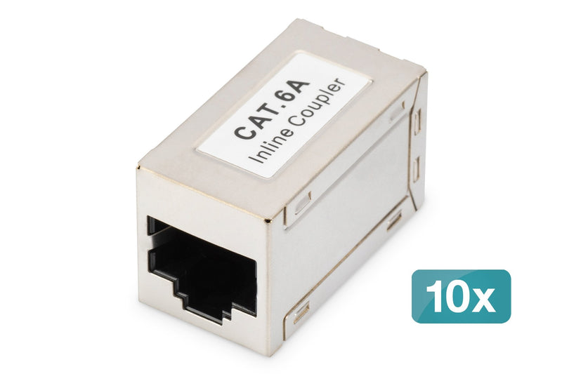 Digitus Acoplamiento Modular CAT.6A, Blindado - 10 Pieces Módulo Keystone DN-93905-10