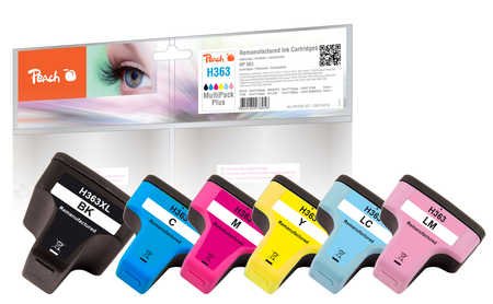 Peach Cartridge HP NR.36 Sparpack BK,2XC,2XM, And Comp.