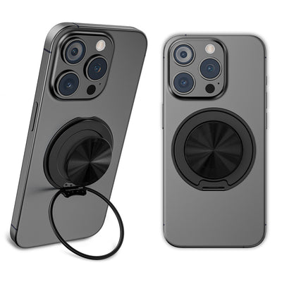 Rotary Magnetic Adhesive Mobile Phone Airbag Bracket Adjustable Aluminum Alloy Desktop