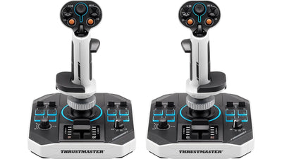 Thrustmaster Sol-r 2 Hosas Space SIM Duo Black White USB Lever Vuelo Analógico/Digital PC — image 1