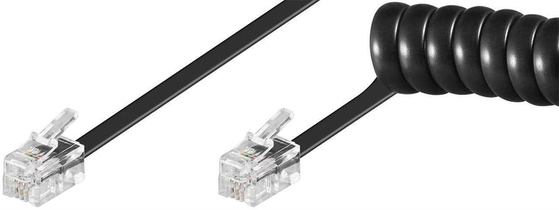 Microconnect MPK10200 Cable Telefónico 2M Black