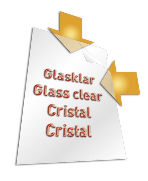 Durable Case Transparent A4 Bag 10 Units Transparent Como Glass