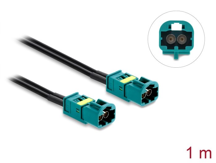 Delock Cable Mini Fakra Z Connector Male Dual a Fakra Z Connector Male Dual