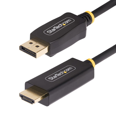 StarTech Cable .com Adapter DisplayPort Male a HDMI Male 3M Activo Supports 4K60HZ Compatible With Hdr — image 1