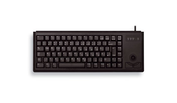 Cherry G84-4400 Keyboard USB QWERTY English Ee. Uu. Black Complete (100%), Alámbrico, Usb, QWERTY, Black