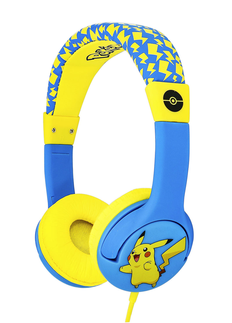 Headphones Infantiles Otl Pokemon Pikachu/ Jack 3.5/ Blue Yellow