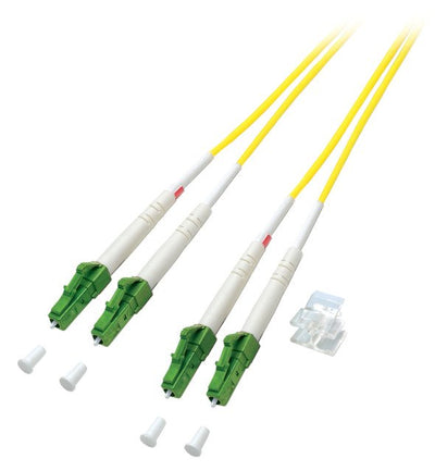 Efb Duplex Network Cable Lc Apc-lc Apc OS2 G652D 1M Lszh 2MM Yellow — image 1